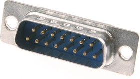 Вилка DB-15M DS1033-15M 15 pin на кабель пайка