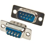 Вилка DB-9M DS1033-09M 9 pin на кабель пайка D-SUB