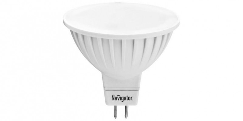 Лампа светодиод. LED 5Вт GU5.3 тепло-белая Navigator 94263