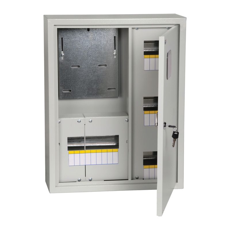 Корпус ЩУРн-3/18зо IP31 замок окно ИЭК MKM32-N-18-31-ZO