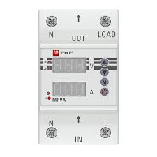 Реле напряжения и тока 1ф 40А 220В EKF MRVA-40A