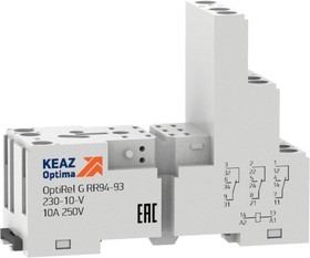 Розетка для реле OptiRel G RR94-94-230-7-V КЭАЗ 281166
