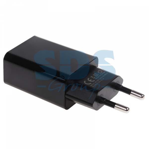 Сетевое зарядное устройство USB (СЗУ) (5V, 2 100 mA) черное REXANT 18-2221
