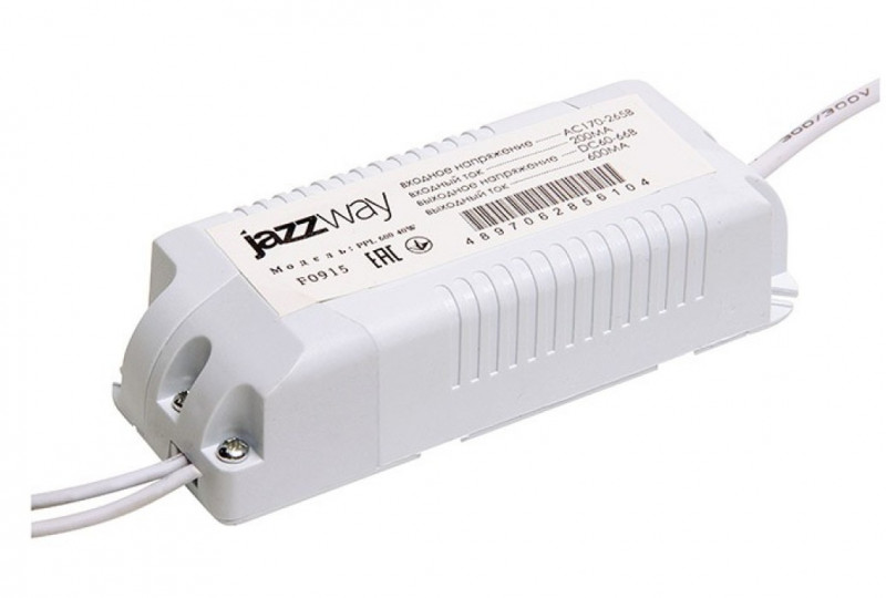 Драйвер LED 480 mA для ЗЗД 600 40Вт jc JazzWay 5007369