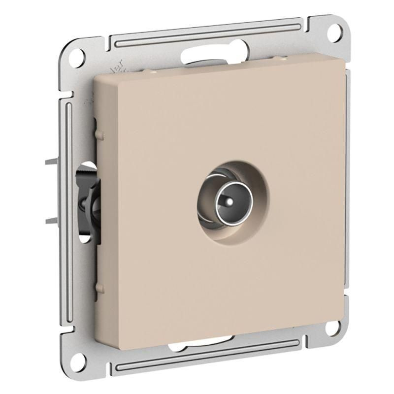 ATN001283 Розетка компьютерная AtlasDesign кат.5E песочн. ATN001283