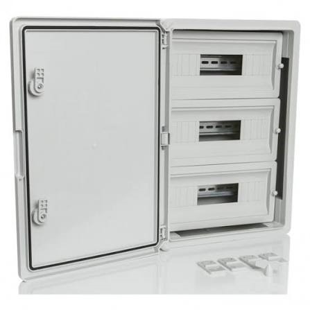 Щит ЩРн-П-45 IP65 350*500*190 непроз.дв. Plastim PP3106