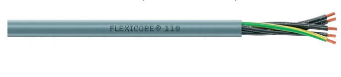 Кабель FLEXICORE 110 21G0.75, гибкий, цифровая маркировка, ПВХ, серый 3120001036