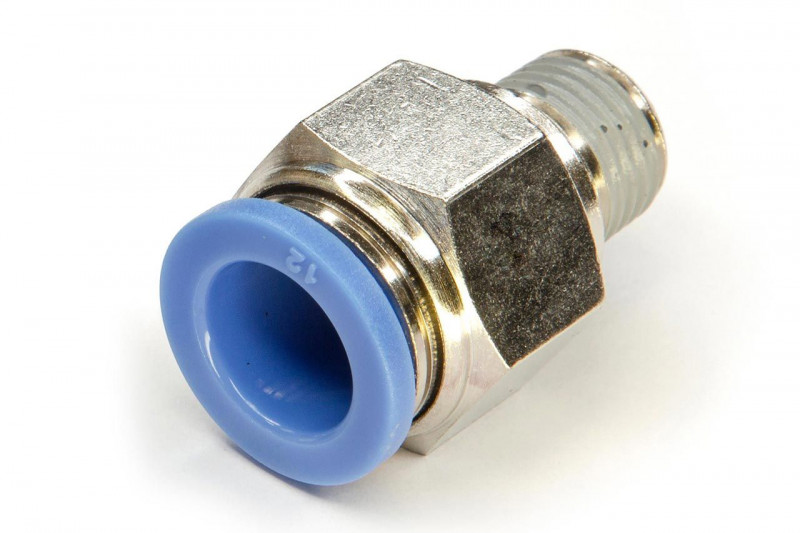 Фитинг цанговый прямой с наружной резьбой M1/2" для трубки с наружным диаметром 16 мм PC 16-R04 PC 1