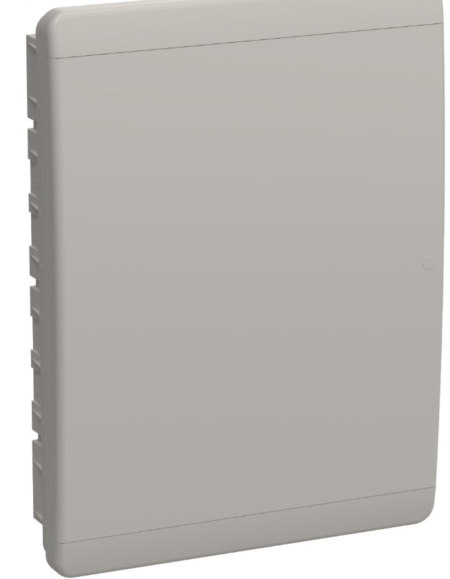 Корпус пластиковый ЩРВ-П-54 IP41 белая дверь ИЭК TF5-KP13-V-54-41-K01-K0
