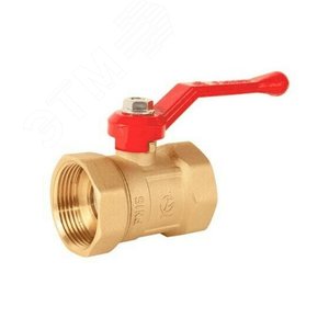 Кран шаровой ГАЛЛОП 1/2", нерж Ду15 Ру16 стандартнопроходной, латунь