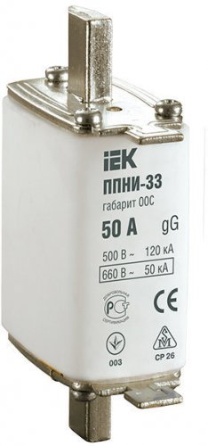 Плавкая вставка ППНИ-33 80А DPP10-080