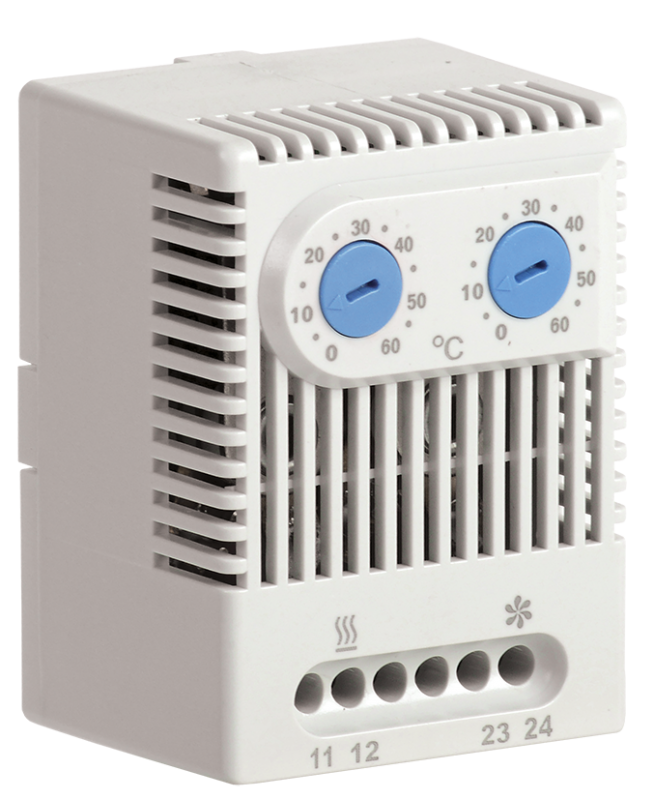YCE-DTNO-NO-60 Термостат двухканальный от 0 до +60°C NO+NO ИЭК YCE-DTNO-NO-60