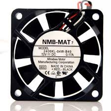 Вентилятор NMB-MAT 2406KL-04W-B49 12V DC 0.17A 60*15 3pin