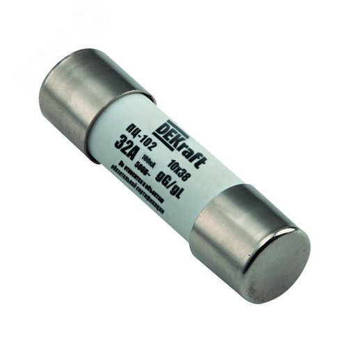 Предохранитель цилиндрич. 32A 10*38 ПЦ-102 DEKraft 21369DEK