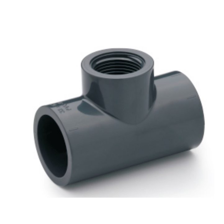 Тройник 90° с металлическим кольцом 20х1/2" PVC-U PN16 COMER, Италия